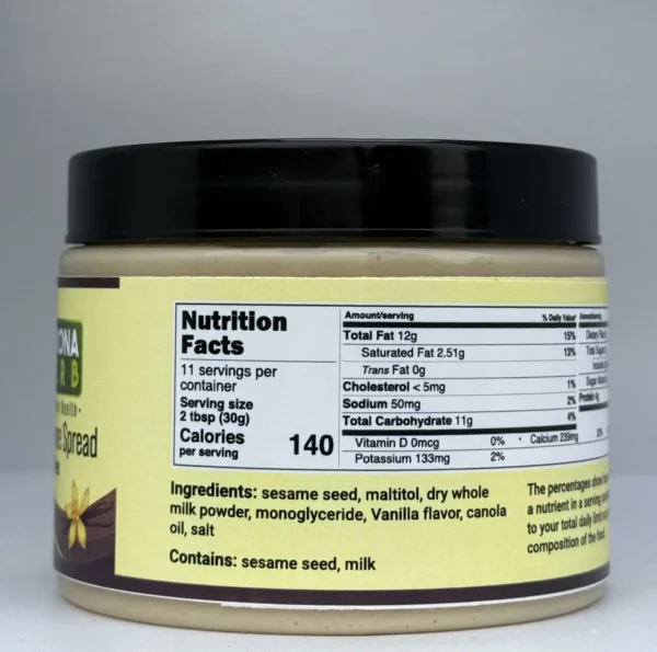 Vanilla sesame spread - Image 3