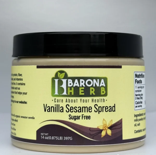 Vanilla sesame spread