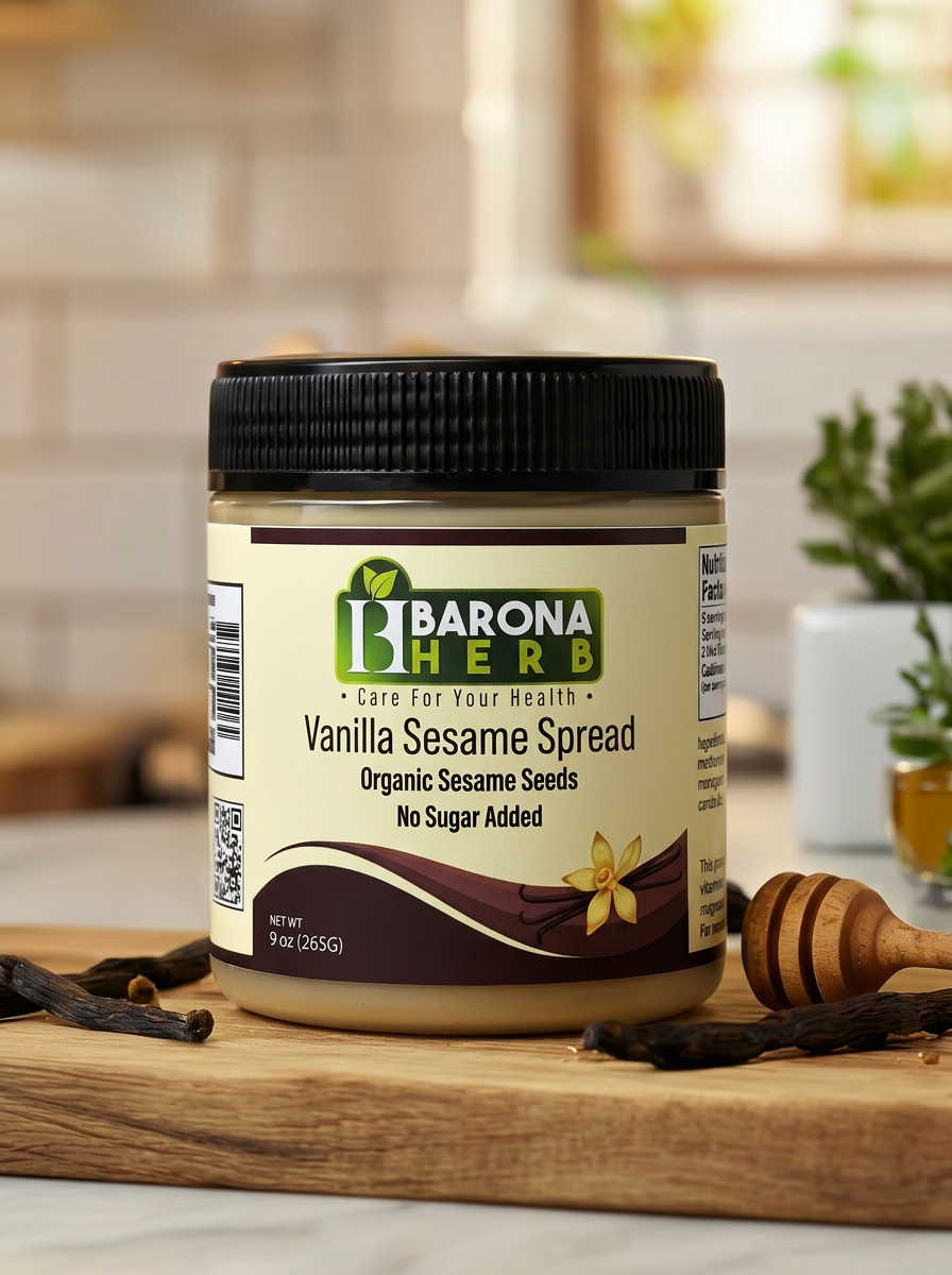 Vanilla Sesame Spread 10oz - Image 2